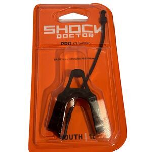 Shock Doctor Pro Strapped Youth 10 Mouth Guard Shock-Absorbing Sports Football